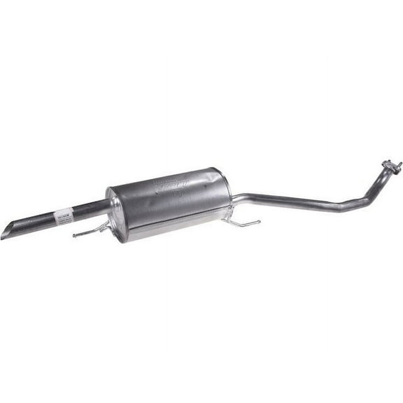 Rear Muffler - Compatible with 2012 - 2019 Nissan Versa Sedan 1.6L 4-Cylinder 2013 2014 2015 2016 2017 2018