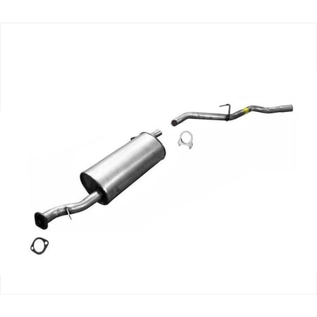 Rear Muffler and Tail Pipe & With Gasket Hanger Fits 00-01 Nissan Xterra 3.3L