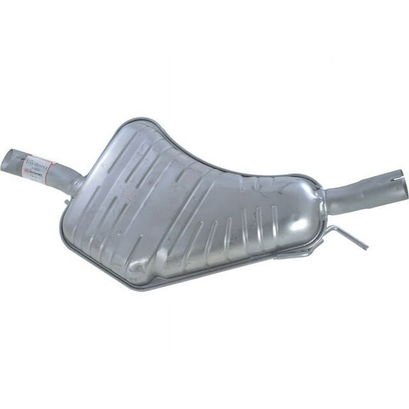 Rear Muffler - with Downward Exit Tail Line - Compatible with 1999 - 2009 Saab 9-5 2.3L Turbo 2000 2001 2002 2003 2004 2005 2006 2007 2008