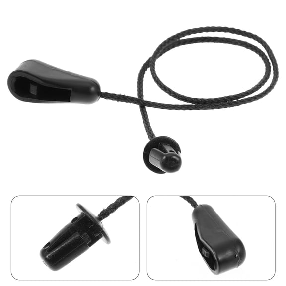 Rear Parcel Shelf String for Car Black Tailgate Trunk Strap Firm and Easy Installation