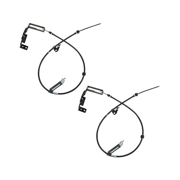 Rear Parking Brake Cable Set 2 Piece Set - Compatible with 2001 - 2004 Ford Escape 2002 2003