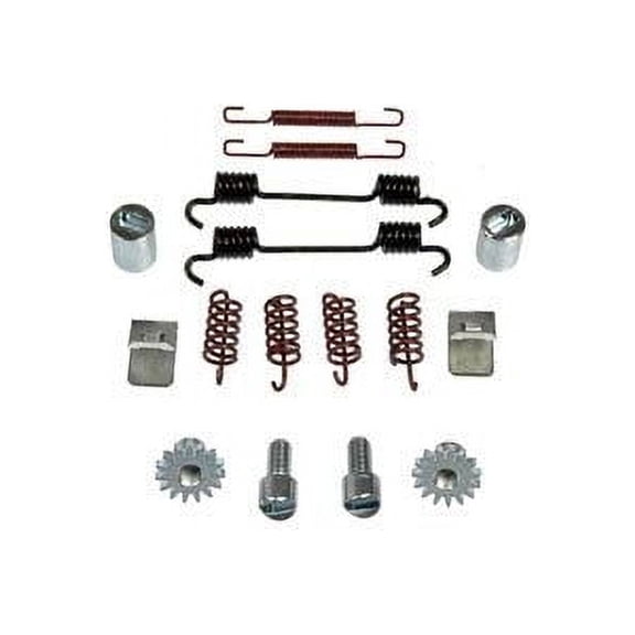 Rear Parking Brake Hardware Kit - Compatible with 1986 - 1993 Mercedes-Benz 300E 1987 1988 1989 1990 1991 1992