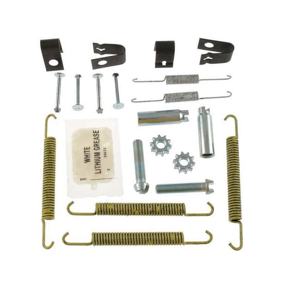 Rear Parking Brake Hardware Kit - Compatible with 1997 - 2001 Mercury Mountaineer - Carlson
