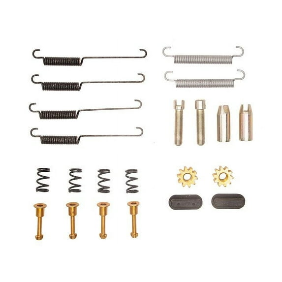 Rear Parking Brake Hardware Kit - Compatible with 1997 - 2007 Chrysler Town & Country AWD 1998 1999 2000 2001 2002 2003 2004 2005 2006