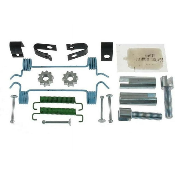 Rear Parking Brake Hardware Kit - Compatible with 2001 - 2010 GMC Sierra 2500 HD 2002 2003 2004 2005 2006 2007 2008 2009