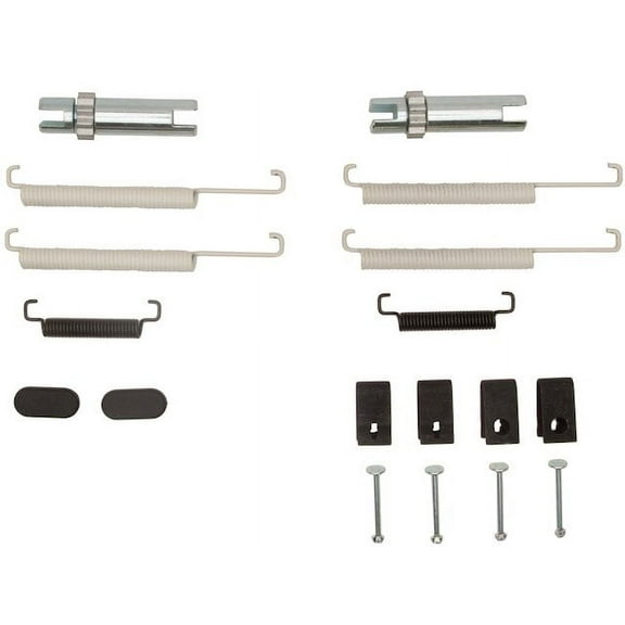 Rear Parking Brake Hardware Kit - Compatible with 2002 - 2010 Dodge Ram 1500 2003 2004 2005 2006 2007 2008 2009