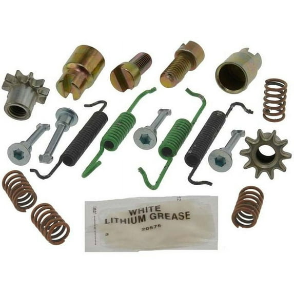 Rear Parking Brake Hardware Kit - Compatible with 2004 - 2010 BMW X3 2005 2006 2007 2008 2009