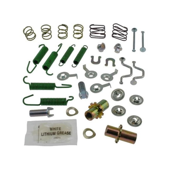 Rear Parking Brake Hardware Kit - Compatible with 2004 - 2010 Toyota Sienna 2005 2006 2007 2008 2009