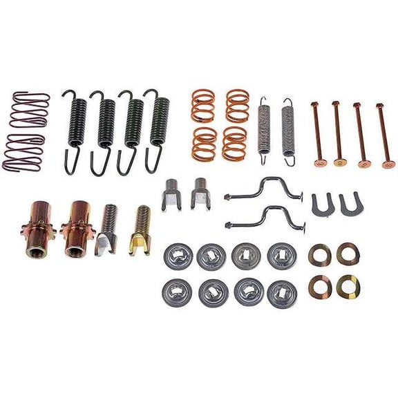 Rear Parking Brake Hardware Kit - Compatible with 2004 - 2010 Toyota Sienna 2005 2006 2007 2008 2009