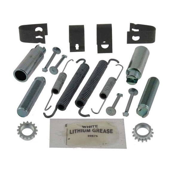 Rear Parking Brake Hardware Kit - Compatible with 2004 - 2015 Nissan TITAN 2005 2006 2007 2008 2009 2010 2011 2012 2013 2014
