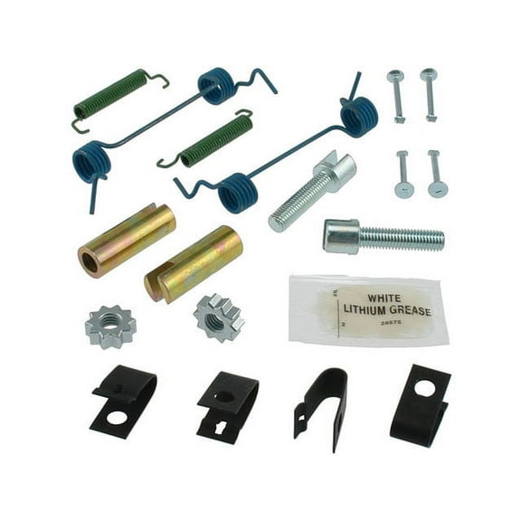 Rear Parking Brake Hardware Kit - Compatible with 2007, 2009 - 2010 GMC Sierra 3500 HD
