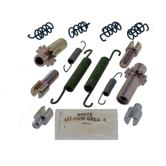 Rear Parking Brake Hardware Kit - Compatible with 2007 - 2009 Volvo S80 2008
