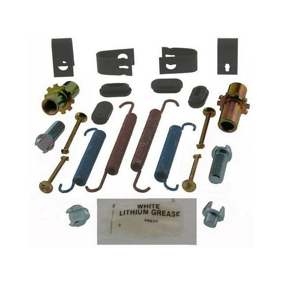 Rear Parking Brake Hardware Kit - Compatible with 2007 - 2012 Hyundai Veracruz 2008 2009 2010 2011