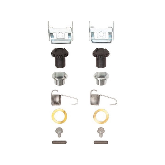 Rear Parking Brake Hardware Kit - Compatible with 2007 - 2015 Mazda CX-9 - Dynamic Friction