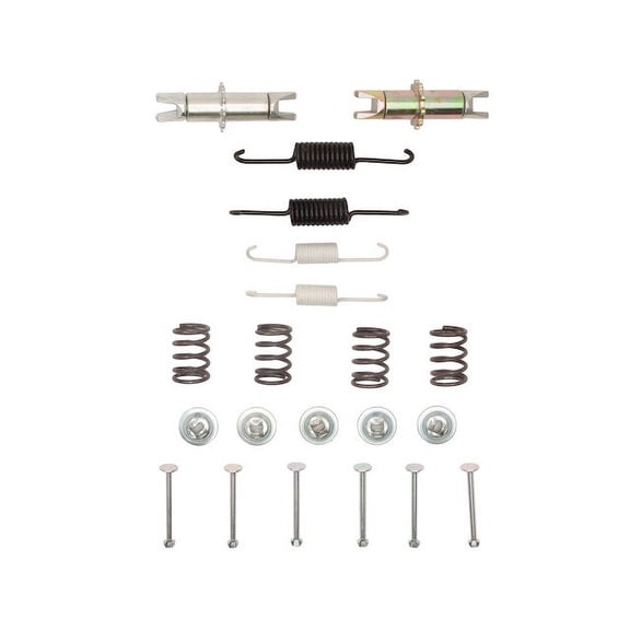 Rear Parking Brake Hardware Kit - Compatible with 2007 - 2021 Toyota Tundra 2008 2009 2010 2011 2012 2013 2014 2015 2016 2017 2018 2019 2020