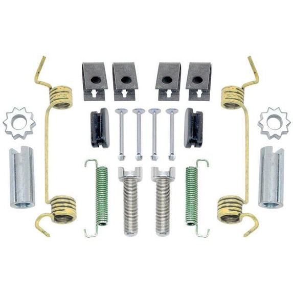 Rear Parking Brake Hardware Kit - Compatible with 2011 - 2018 Ram 2500 2012 2013 2014 2015 2016 2017