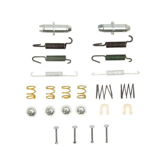 Rear Parking Brake Hardware Kit - Compatible with 2011 - 2020 Toyota Sienna 2012 2013 2014 2015 2016 2017 2018 2019