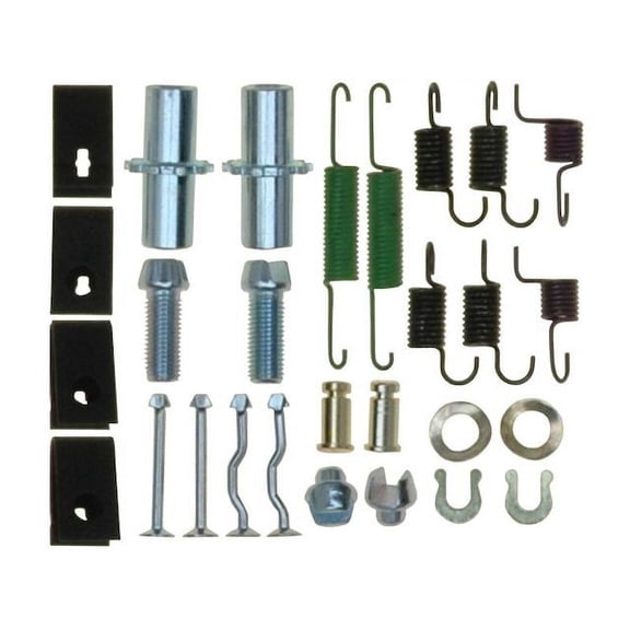 Rear Parking Brake Hardware Kit - Compatible with 2012 - 2017 Subaru Impreza 2.0L H4 2013 2014 2015 2016