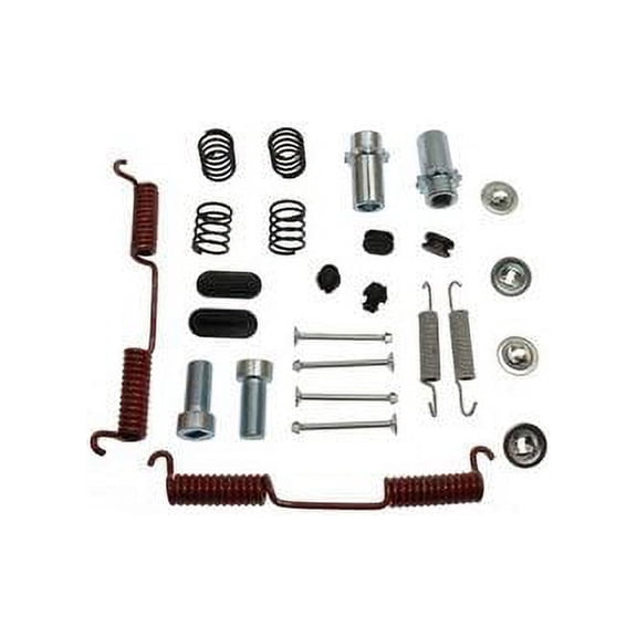 Rear Parking Brake Hardware Kit - Compatible with 2016 - 2019 Nissan TITAN XD 2017 2018
