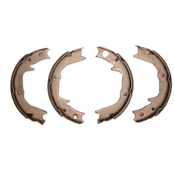 Rear Parking Brake Shoe Set - Compatible with 1996 - 1998 Eagle Talon - Dynamic Friction