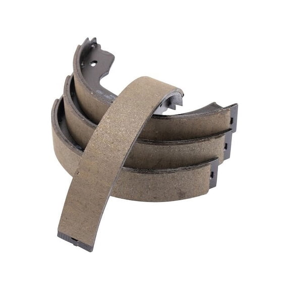 Rear Parking Brake Shoe Set - Compatible with 2000 - 2018 BMW X5 2001 2002 2003 2004 2005 2006 2007 2008 2009 2010 2011 2012 2013 2014 2015 2016 2017