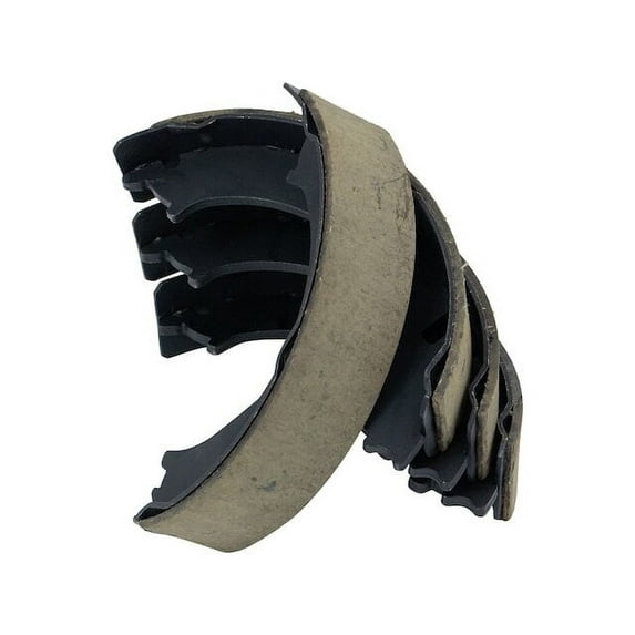 Rear Parking Brake Shoe Set - Compatible with 2001 - 2009 GMC Sierra 2500 HD 2002 2003 2004 2005 2006 2007 2008