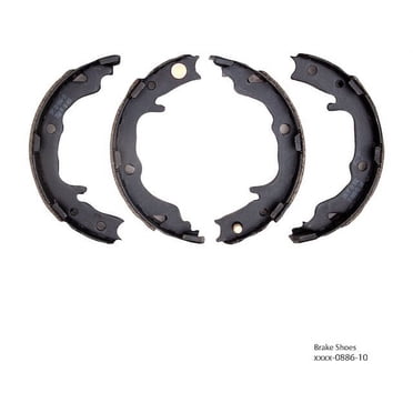 Rear Parking Brake Shoe Set - Fits 2008-2013 Toyota Highlander - AM Autoparts (AM-2189838067)