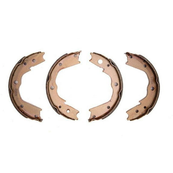 Rear Parking Brake Shoe Set - Compatible with 2009 - 2015 Honda Pilot 2010 2011 2012 2013 2014