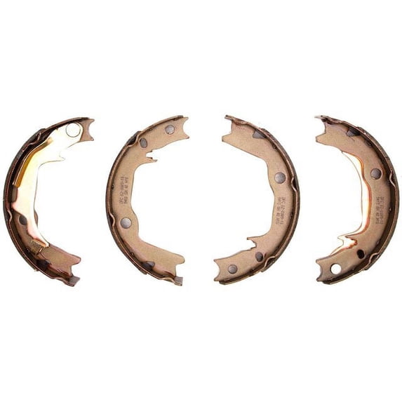 Rear Parking Brake Shoe Set - Compatible with 2010 - 2013 Kia Soul 2011 2012