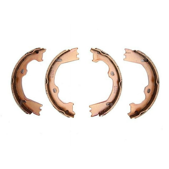 Rear Parking Brake Shoe Set - Compatible with 2012 - 2020 Ford F-150 2013 2014 2015 2016 2017 2018 2019