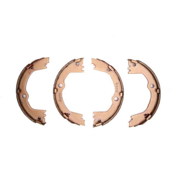 Rear Parking Brake Shoe Set - Compatible with 2013 - 2018 Hyundai Santa Fe Sport 2014 2015 2016 2017