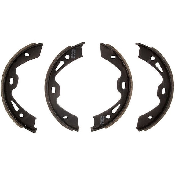 Rear Parking Brake Shoe Set - Compatible with 2014 - 2016 Porsche Cayman 2015