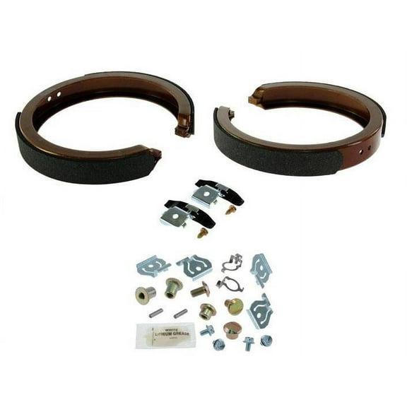 Rear Parking Emergency Brake Shoes & Springs for Chevrolet Tahoe 07-14