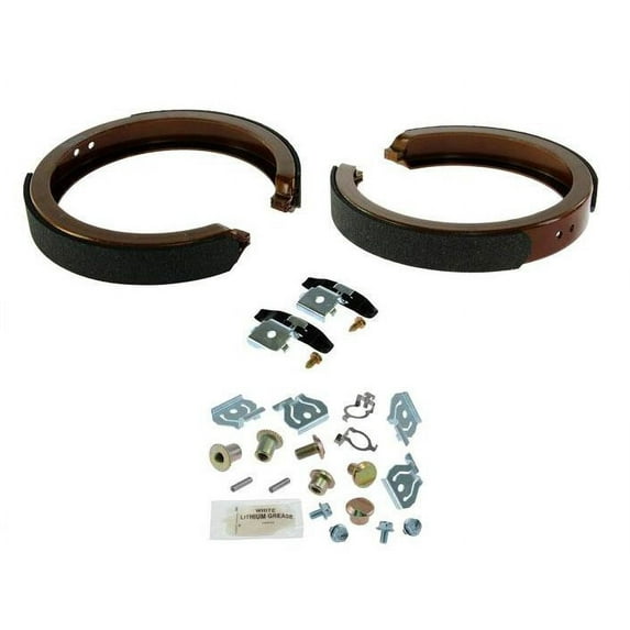 Rear Parking Emergency Brake Shoes & Springs for Chevrolet Tahoe 07-14