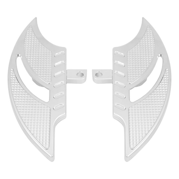 Rear Passenger Foot Pegs Floorboard Chrome Pedals Fits For Harley Touring Dyna