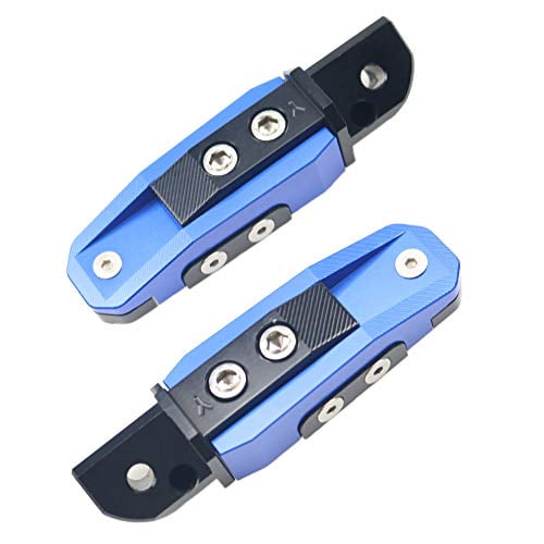 Rear Passenger Footrests Foot Pegs Pedal Pads For Yamaha YZF R1 R6 R1M R1S