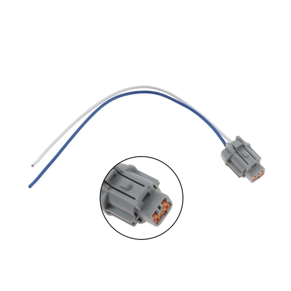 Rear Passenger Side ABS Wheel Speed Sensor Plug for 2004-2011 Nissan Titan