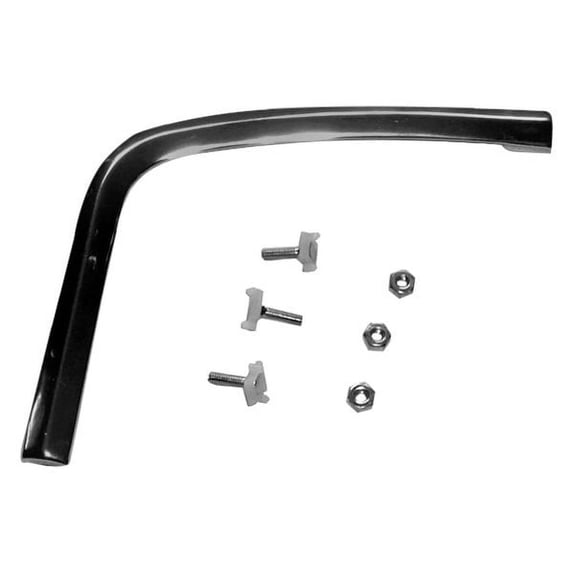 Rear Passenger Side Quarter Panel Extension Molding for Ford Mustang 1967-1968