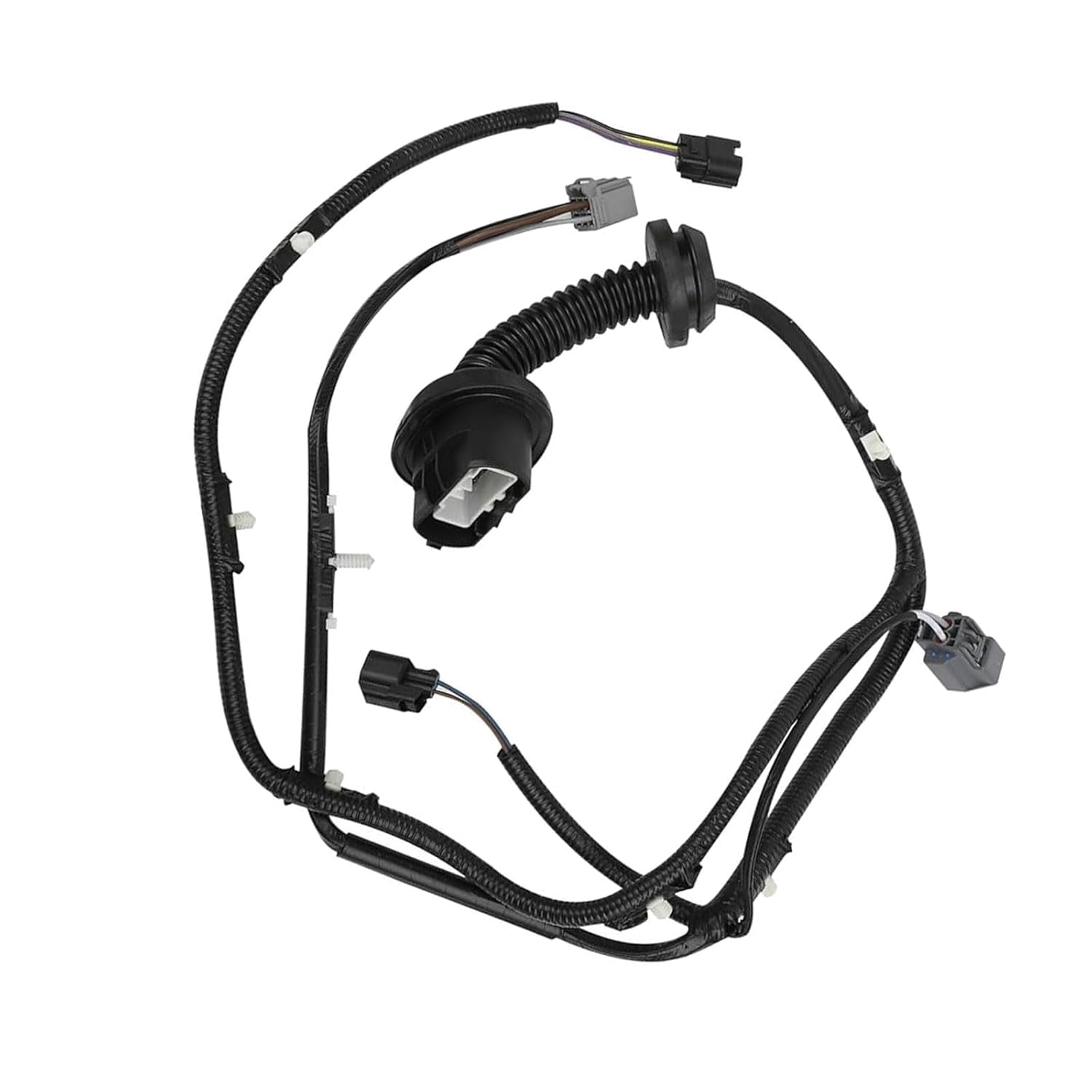Rear Passenger Side RH Door Jumper Wire Harness Compatible with 2009-2014 Ford F150 Crew Cab Replace# 9L3Z-14630-CAA, AL3T-14632-DD, 9L3T-14632-JCA