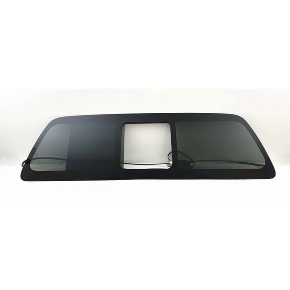 Rear Power Slider Back Window Glass Compatible with Ford F250 / F350 / F450 / F550 / F650 / F750 Pickup 2009-2016 Models (Not For F150)