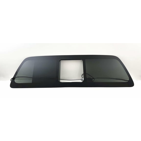 Rear Power Slider Back Window Glass Compatible with Ford F250 / F350 / F450 / F550 / F650 / F750 Pickup 2009-2016 Models (Not For F150)