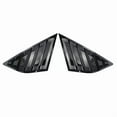thumbnail image 1 of Applies to Rear Quarter Window Louvers  Panel Side Vent Cover Sticker Trim For Ford Focus 12-18 ST RS Hatchback Carbon Fiber ABS, 1 of 7