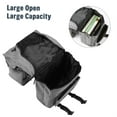 thumbnail image 1 of Rear   Rear Seat Bag Quick Release Buckle Side Bag For Outing Necessities Black, 1 of 7