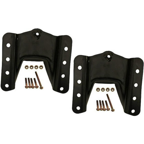 Rear Rearward Leaf Spring Hanger Set - Compatible with 2003 Chevy C8500