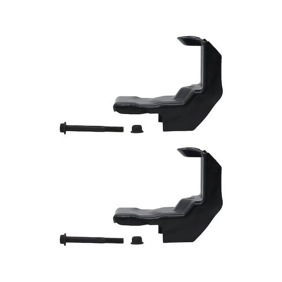 Rear Rearward Leaf Spring Hanger Set - Compatible with 2006 - 2008 Lincoln Mark LT 2007