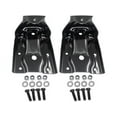 thumbnail image 1 of Rear Rearward Leaf Spring Hanger Set with Nuts and Bolts - 2 Piece - Compatible with 1999 - 2014 Chevy Silverado 1500 2000 2001 2002 2003 2004 2005 2006 2007 2008 2009 2010 2012 2013 2015, 1 of 2