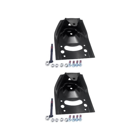 Rear Rearward Leaf Spring Hanger Set of 2 - Compatible with 1994 - 2002 Dodge Ram 2500 1995 1996 1997 1998 1999 2000 2001