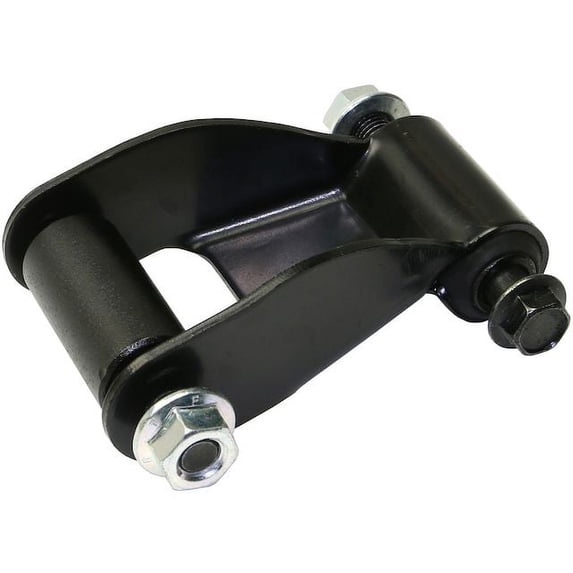 Rear Rearward Leaf Spring Shackle - Compatible with 1983 - 2008 Ford Ranger 1984 1985 1986 1987 1988 1989 1990 1991 1992 1993 1994 1995 1996 1997 1998 1999 2000 2001 2002 2003 2004 2005 2006 2007