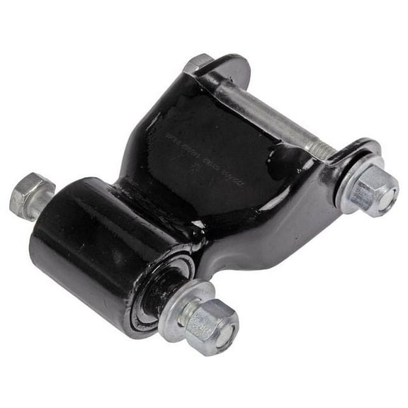Rear Rearward Leaf Spring Shackle - Compatible with 1996 - 2022 Chevy Express 3500 Cutaway Van 1997 1998 1999 2000 2001 2002 2003 2004 2005 2006 2007 2008 2009 2010 2011 2012 2013 2014 2015 2016
