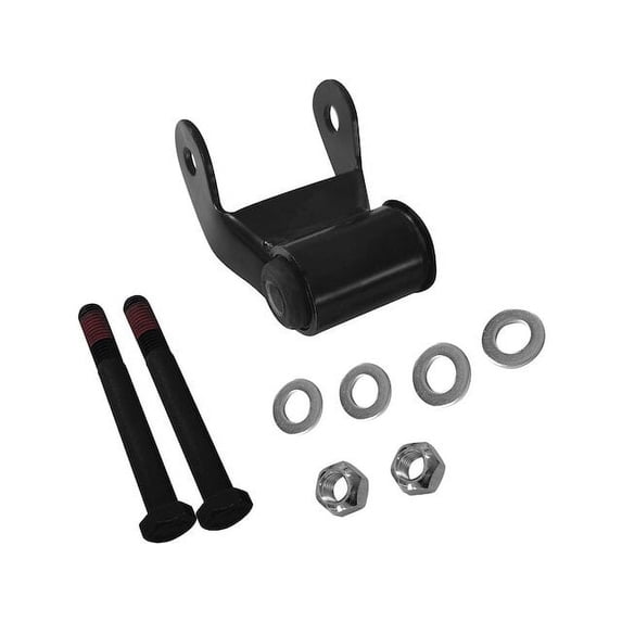 Rear Rearward Leaf Spring Shackle - Compatible with 1979 - 1989 GMC P2500 1980 1981 1982 1983 1984 1985 1986 1987 1988